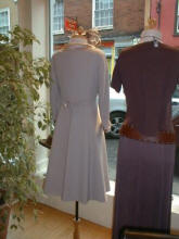 The back view of a coat by Paddy Campbell.