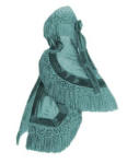 Fashion plate picture of a Victorian mantelet