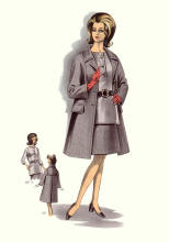 C20th Fashion History Image - Suit c1964 - 1967