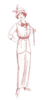 1914 Slimline Narrow Suit