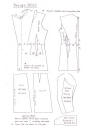 c1948 Free Sewing Pattern Draft 3022
