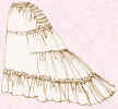 Picture of a petticoat support 1875.