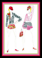 Shorts from Fashion Gallery 3 of Rallitza's Fashion Sketches August 2005