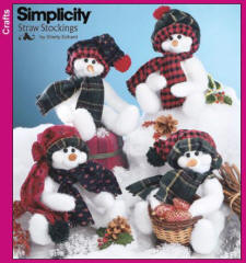 Simplicity Pattern 4845 Snowmen