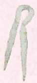 Picture of a swansdown tippet stole.