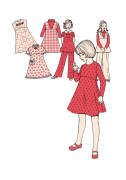 Girl's pattern 1977