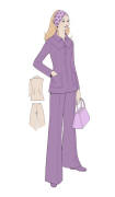 Mid 1970s Trouser Suit Pictures