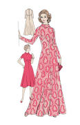 Max dress pattern of 1970s