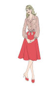 1977 Skirt style