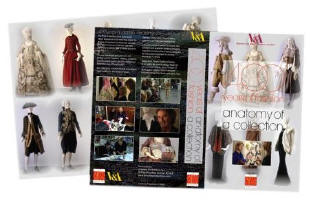 The video sleeve and cover of 'anatomy of a collection' by Artsview and analysing 400 years of costume at the V&A.