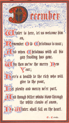 December Verse