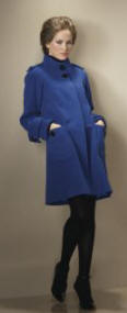  Matalan Royal Blue Coat - 2007 Fashion History.