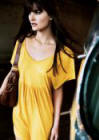 Warehouse - yellow jersey dress dress �25/�40, bag �32/�49.