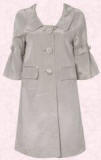 Silver grey cloud grosgrain bell sleeve coat �80/�130 left is from Wallis Spring Summer 2007