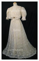 Edwardian Mixed Lace Gown