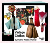 Vintage Clothes Ebook by Pauline Thomas of Fashion-era