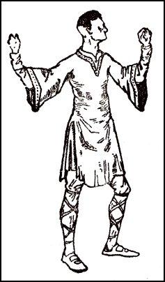 Man in Tunic c1066 Norman England.