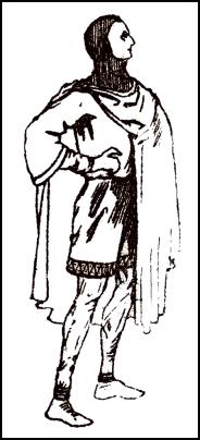 Norman Cloak and Tunic c1066 Costume History.