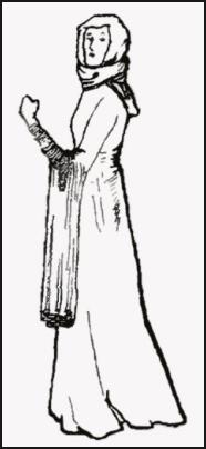 Longer Sleeves - Ladies Gowns 1100