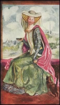 1413-1422- Henry V Lady in Surcoat and Under Gown