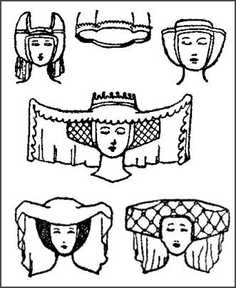 Popular Medieval Horn and Heart Headdress Styles - Hairstyles.