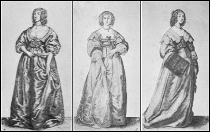 Hollar Engravings - Fashions of the 17th Century