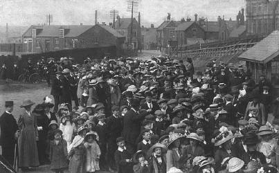 Vintage Edwardian Photograph of Old Hebburn 6 miles from Newcastle upon Tyne.