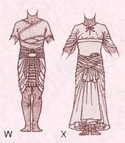 Egyptian Warrior King 1200 B.C. Free Fancy dress costume pattern