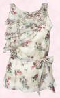 Wallis SS08 Look Book Cream floral blouse with asymmetric ruffle tiers but on a normal tunic top. £30, 47.