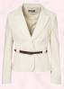 Wallis Spring Summer 2008 - Cream belted fitted jacket £65, 99.