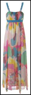 Colours of Spring 2009 in Stills Maxi Dress.