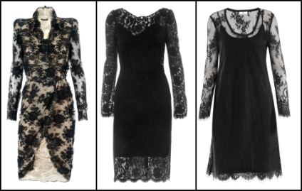 Dolce & Gabbana - Black Lace Dress
