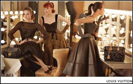  Louis Vuitton Womanly Mad Men Dresses - Fall 2010