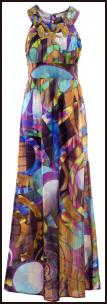Yogoego.com CHILLI PEPPER Embellished Silk Maxi Dress £115 Womenswear SS/10. 