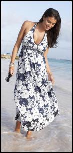 Fifty Plus Washable Cotton Beach Maxi Dress, from £28, 