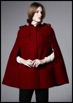 burberry red cape