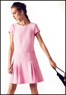 Marks & Spencer Park Avenue Pink Mini Dress.