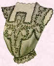 Picture of an Edwardian embellished blouse.