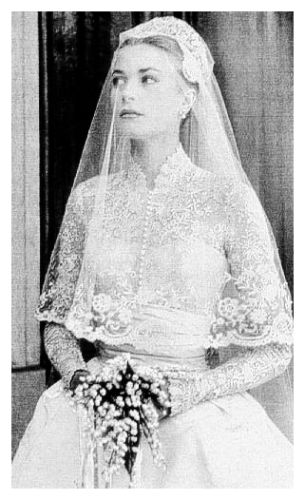 Grace Kelly Wedding Dress 1950s