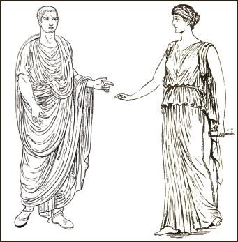 ancient roman robe