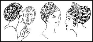 Romeinse vrouwen-kapsels