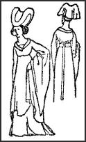 Lady 1422-1461 - High Towering Headdresses