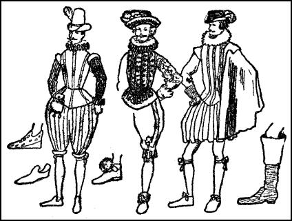 Jacobean Doublets Costume - 1603-1625