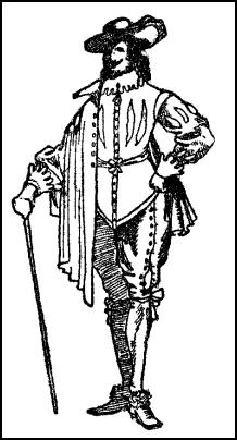 Jacobean Costume - Man Cavalier Dress