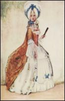 PANIER DRESS - GEORGE III - 1760-1820