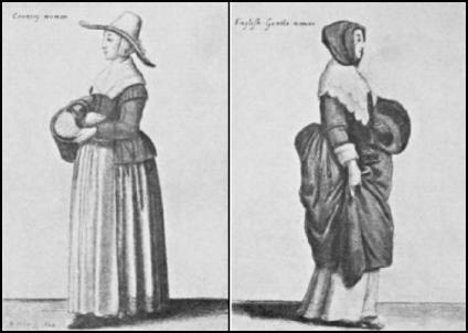 Hollar 17th Century Country Women