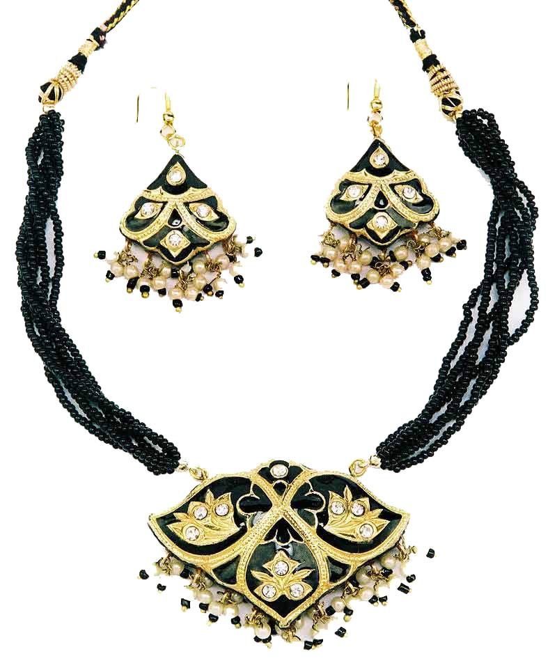 Indian Lac Costume Jewellery Mixed Necklaces - Pictures 3
