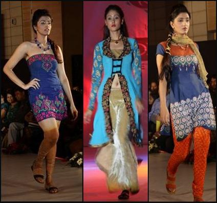 Modern Indian Fashion Shalwar Kameez & Bustier Dress
