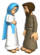Mary and Joseph expect a baby, which is safe inside Mary.