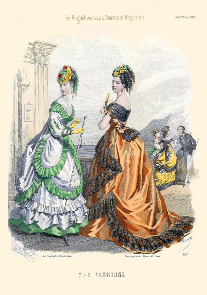 1869 lind polonaise fashion plate